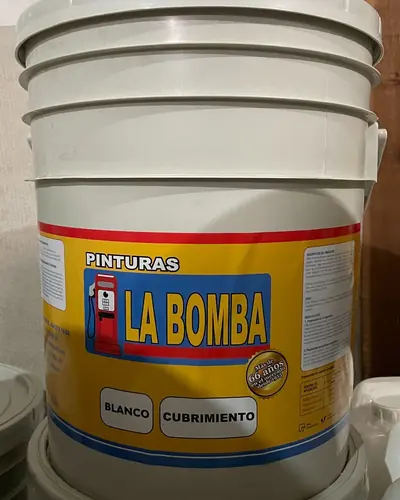 Pinturas La Bomba · Blanco Cubrimiento